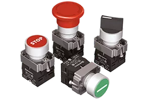 Кнопки, переключатели, джойстики, лампы в металлическом исполнении IP65 Meyertec MTB2-B