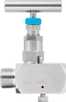 Игольчатый клапан Росма из нержавеющей стали 