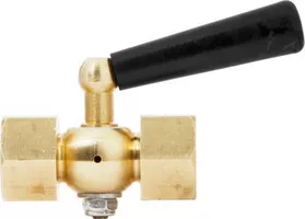 Трехходовой кран Росма для неагрессивных жидкостей 