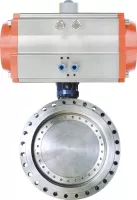 Кран-«бабочка» с пневмоприводом КПР-БФ7